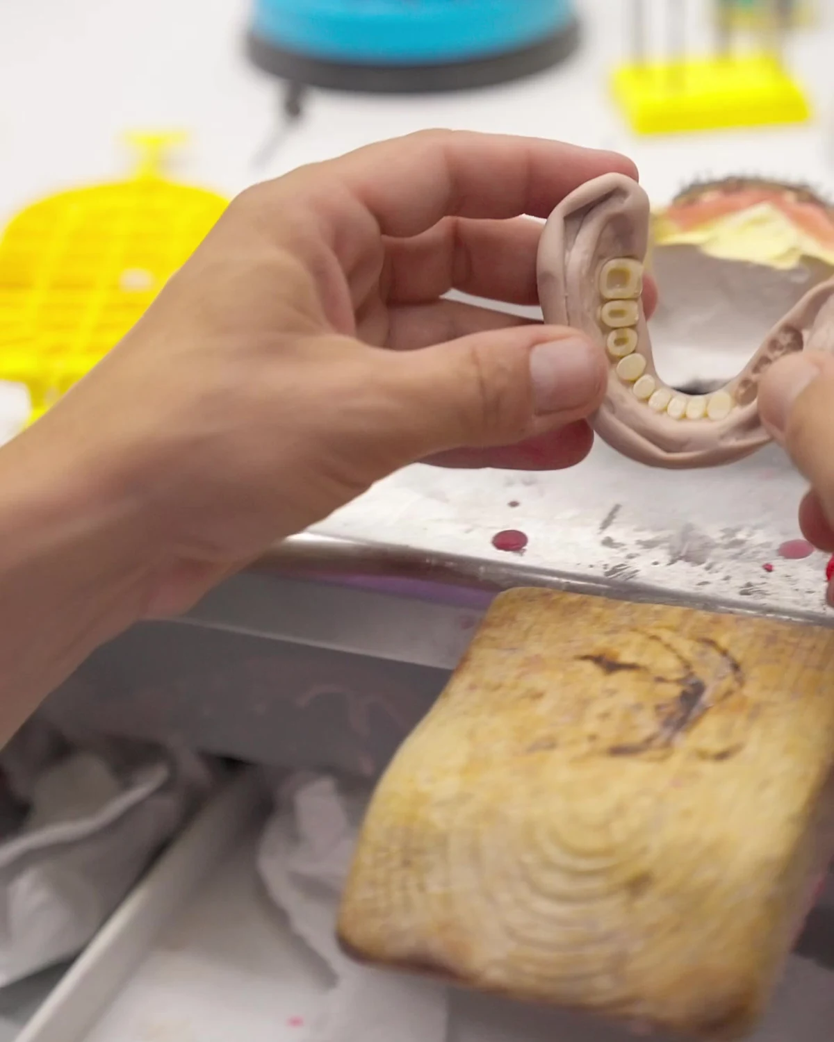 Laboratorio odontotecnico interno a Olbia