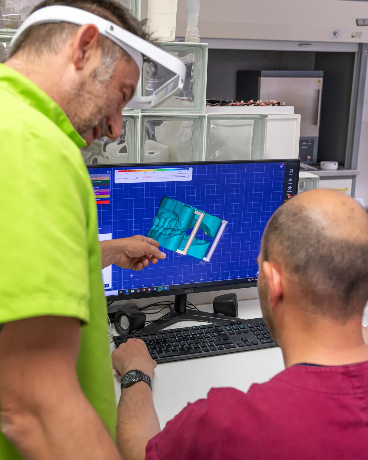 Anteprima digitale del risultato ortodontico alla Sardinia Dental Clinic di Olbia