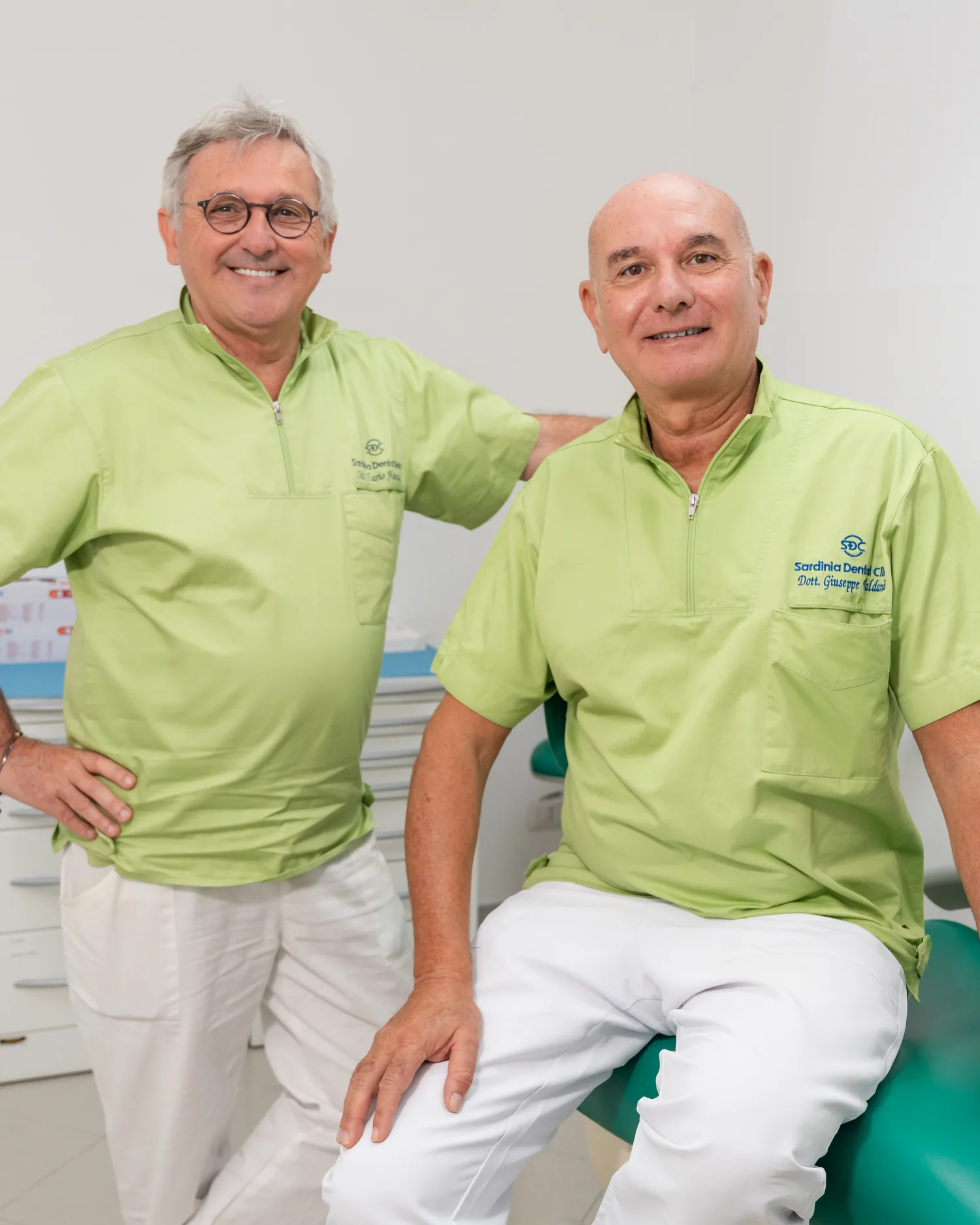 Giuseppe Valdarchi e Flavio Manunza, alla guida della Sardinia Dental Clinic di Olbia